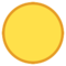 Full Moon emoji on HTC
